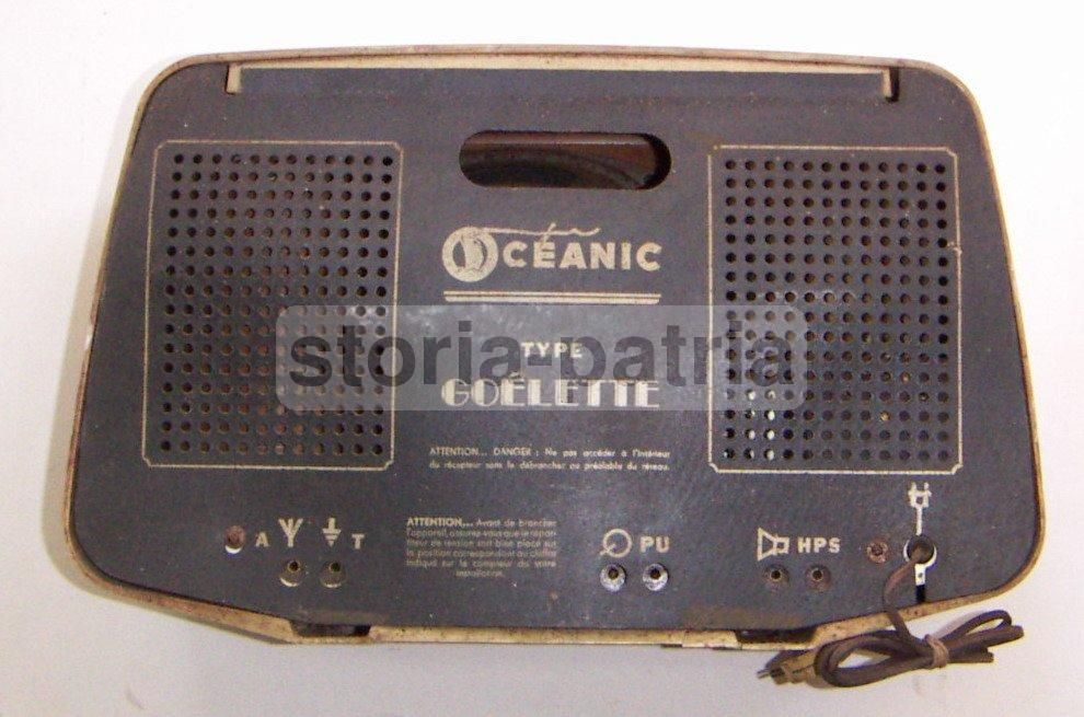 Radio Oceanic Goelette Vintage Bachelite Anni '50 Da Collezione