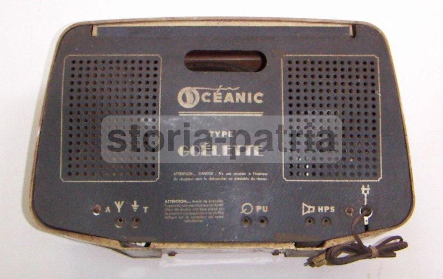 Radio Oceanic Goelette Vintage Bachelite Anni '50 Da Collezione