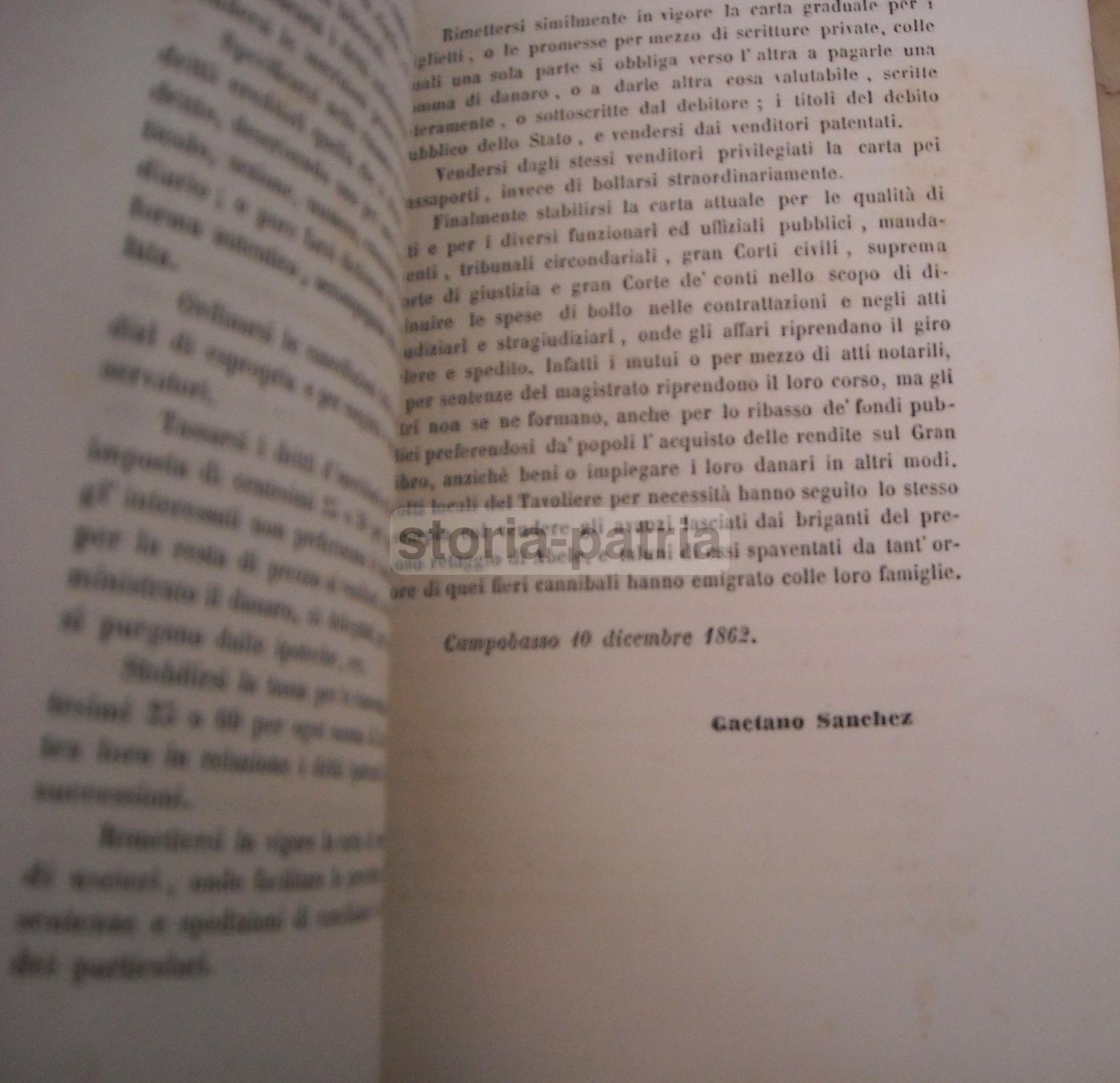 Sanchez: Progetto Di Riforma Delle Leggi Di Registro, Ipoteche E Bollo, 1862 Campobasso