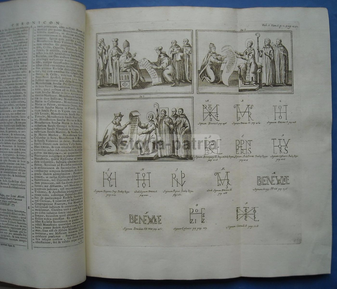 Chronicon Vulturnense Di Giovanni Monaco: Edizione Muratori 1723