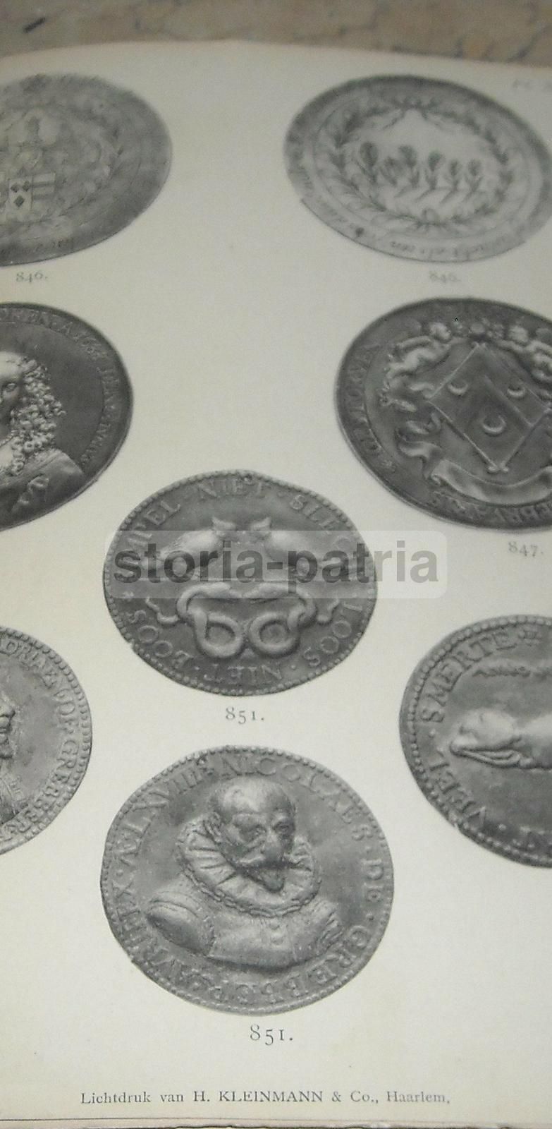 Catalogo Medaglie Olandesi 1903 Numismatica Paesi Bassi Illustrato