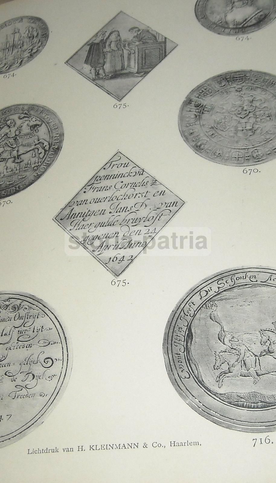 Catalogo Medaglie Olandesi 1903 Numismatica Paesi Bassi Illustrato