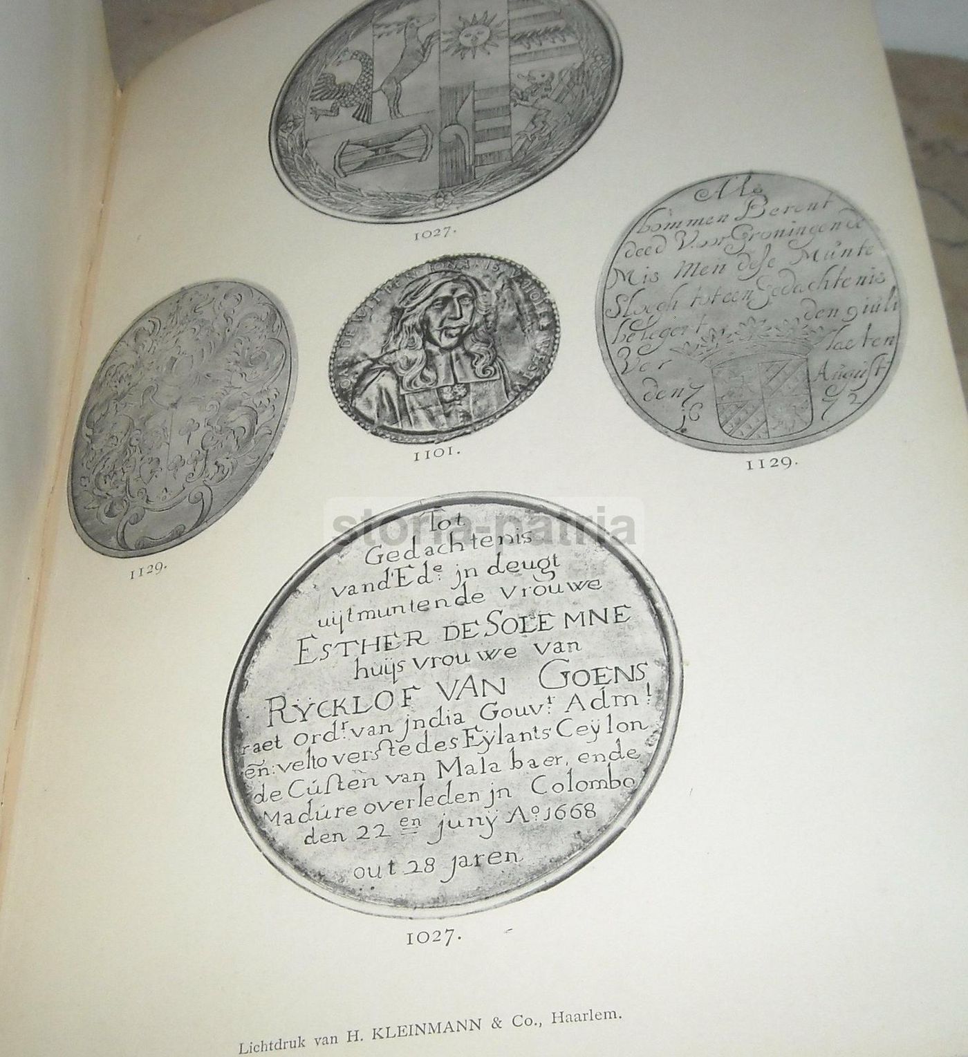 Catalogo Medaglie Olandesi 1903 Numismatica Paesi Bassi Illustrato