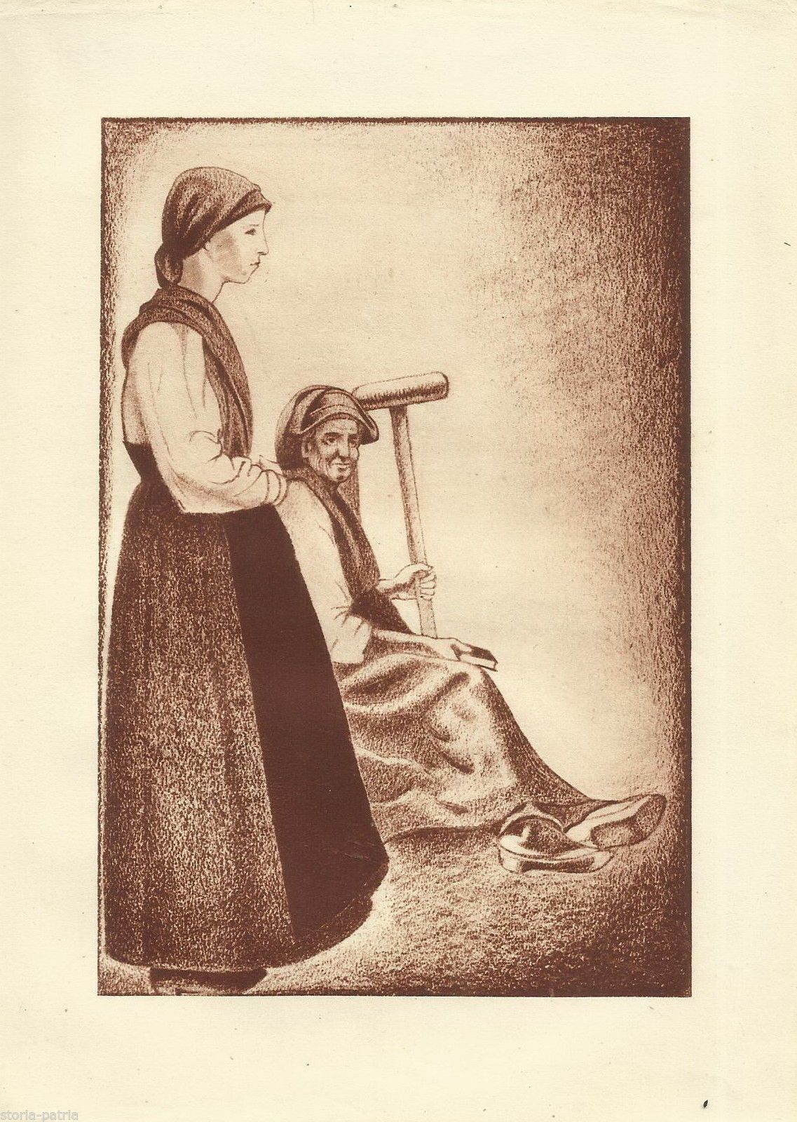 La Madonna Del Lago Di Bodini 1935 Illustrato Da Cretara