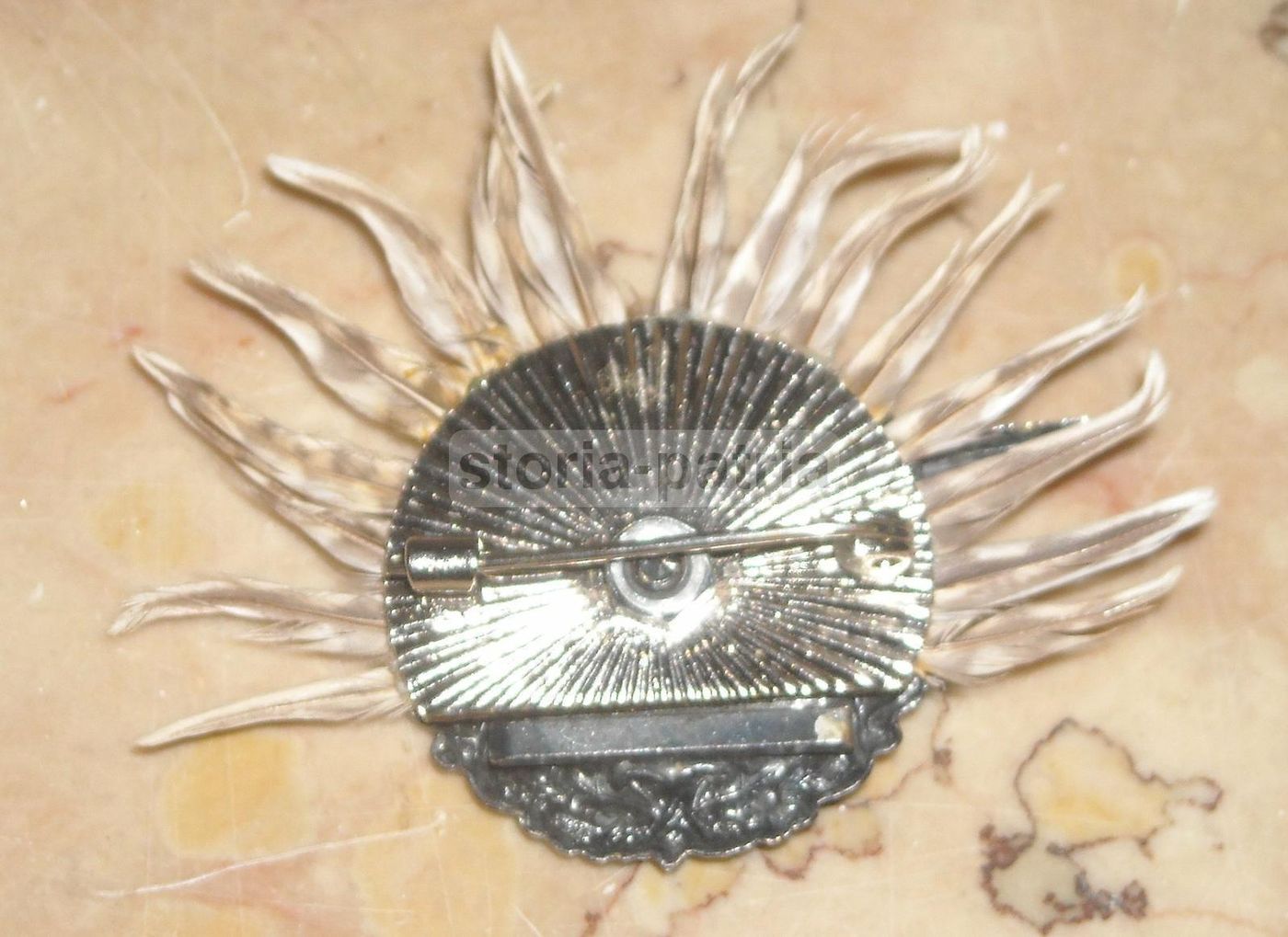 Spilla Beccaccia Con Piume, Metà Del XX Secolo