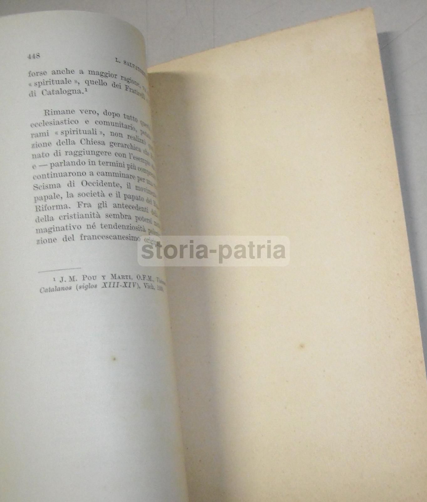 Movimento Francescano E Gioacchimismo, Luigi Salvatorelli, 1955