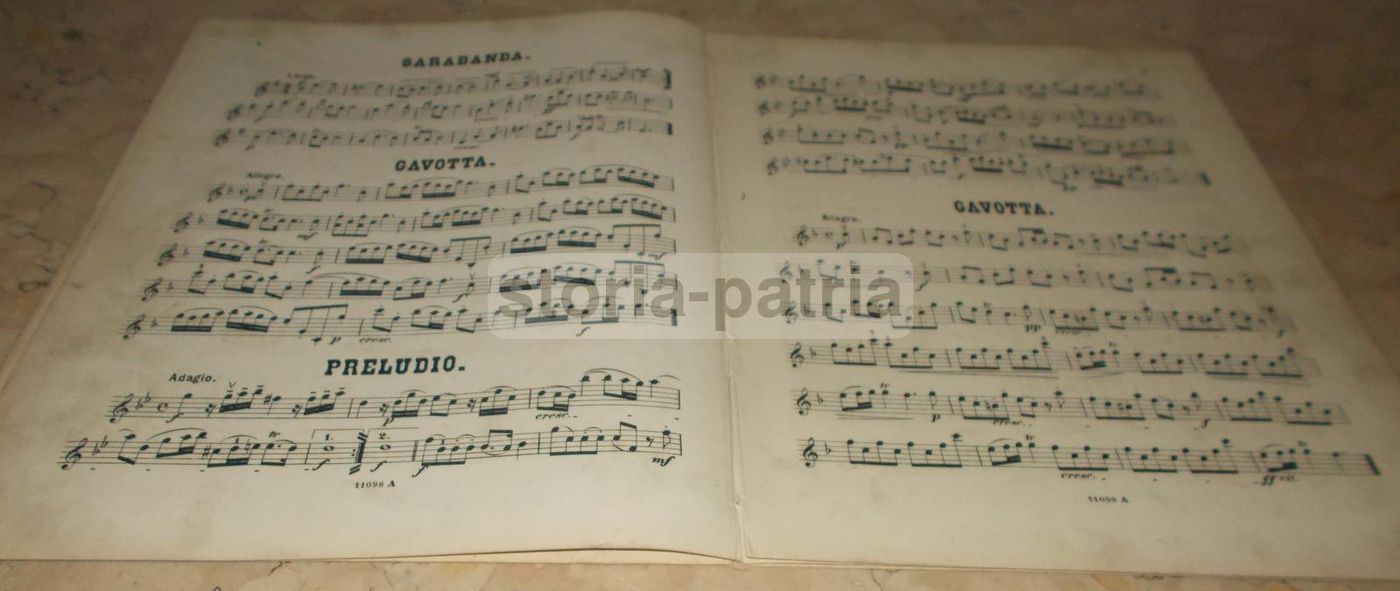 Spartito "Morceaux Célèbres" Di Arcangelo Corelli Per Piano E Violino