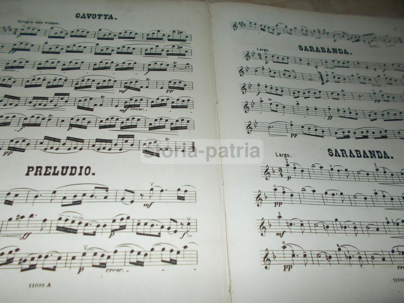 Spartito "Morceaux Célèbres" Di Arcangelo Corelli Per Piano E Violino