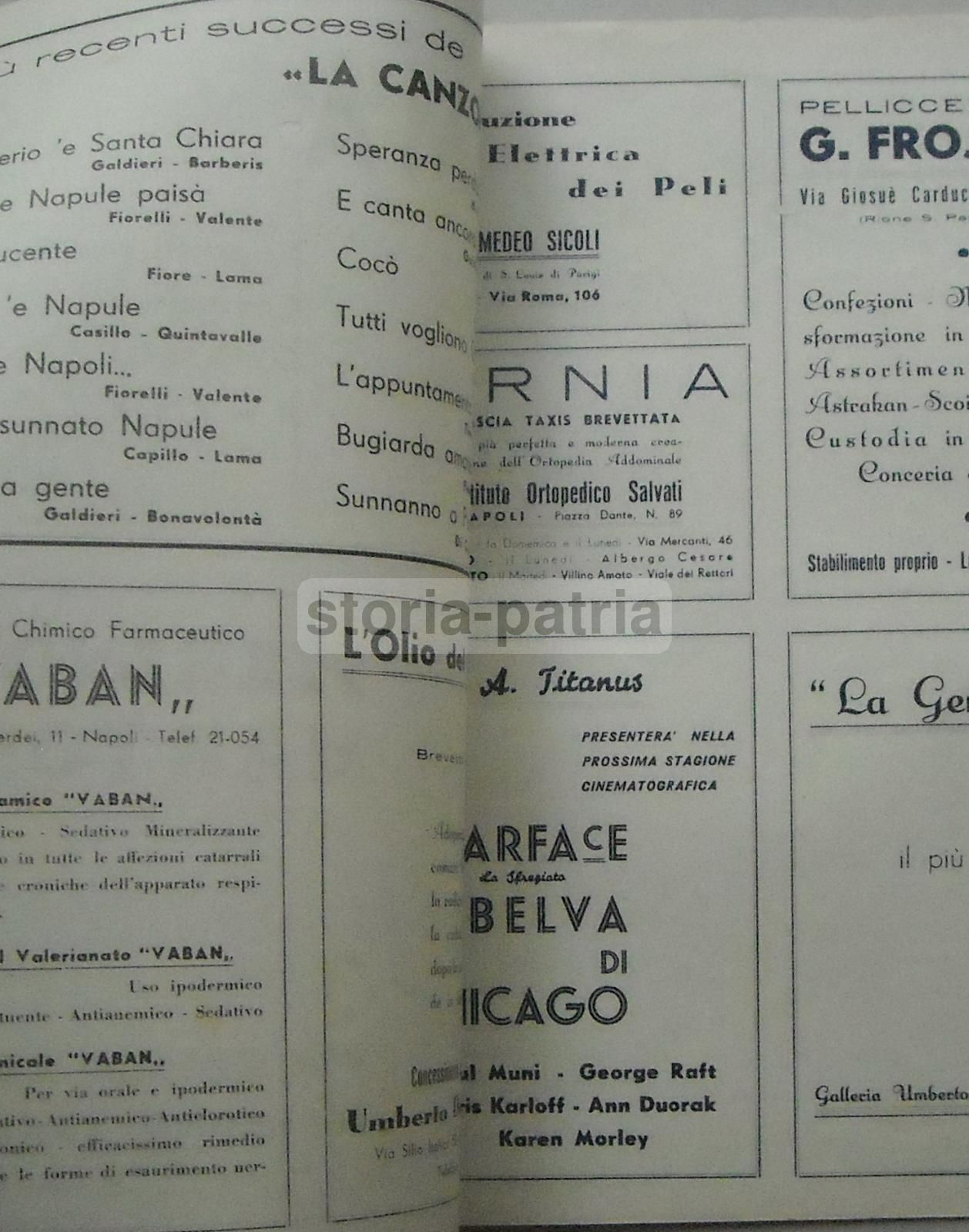 Canzonette Napoletane Piedigrotta 1947 Napoli