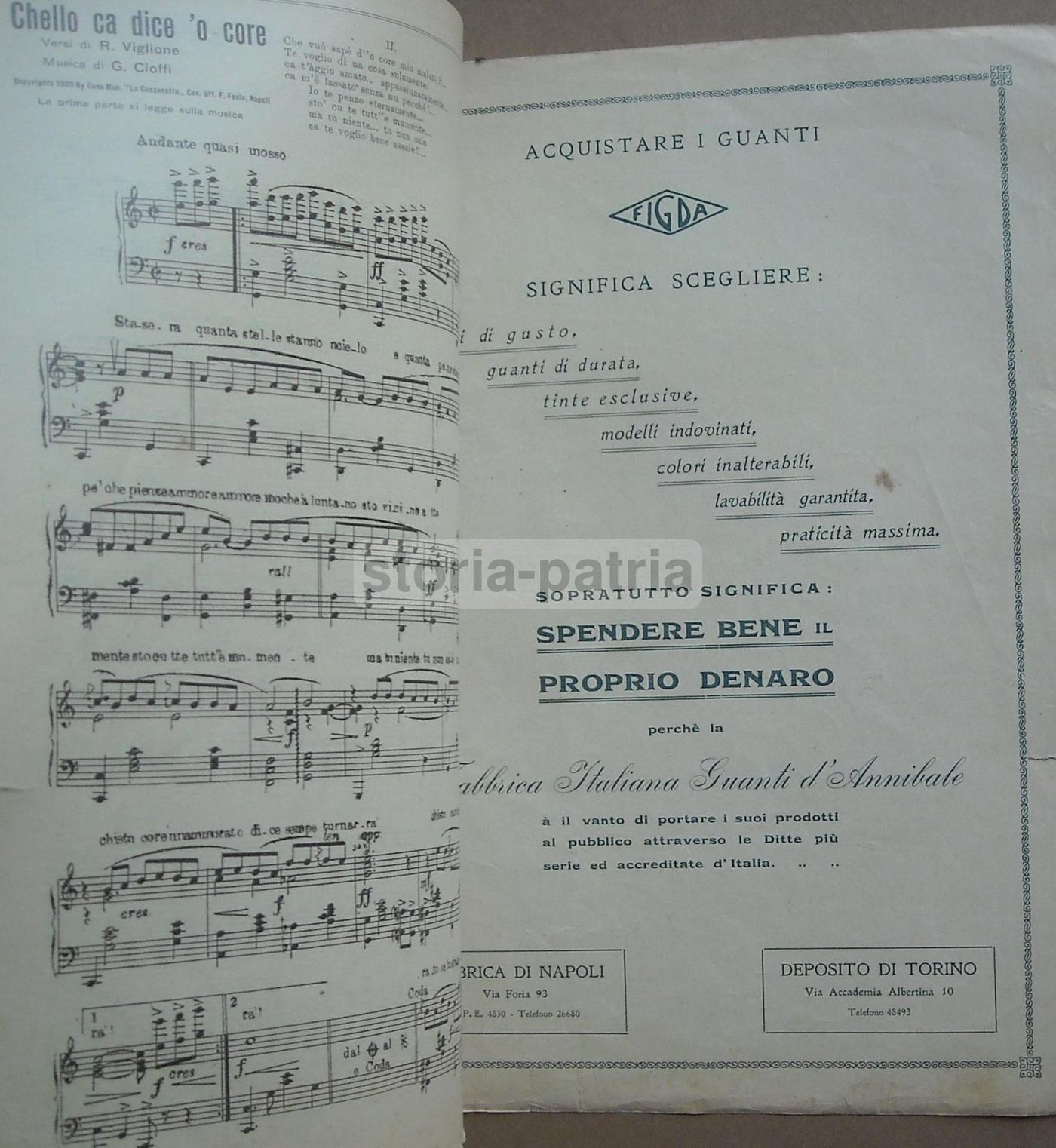 Canzonette Napoletane Piedigrotta 1933 La Canzonetta Napoli
