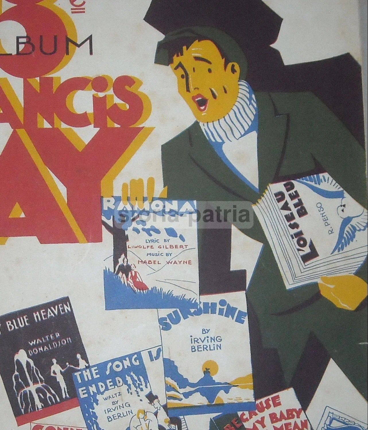 Spartiti Musicali Francis Day 1929: Tango, Jazz e Successi Internazionali