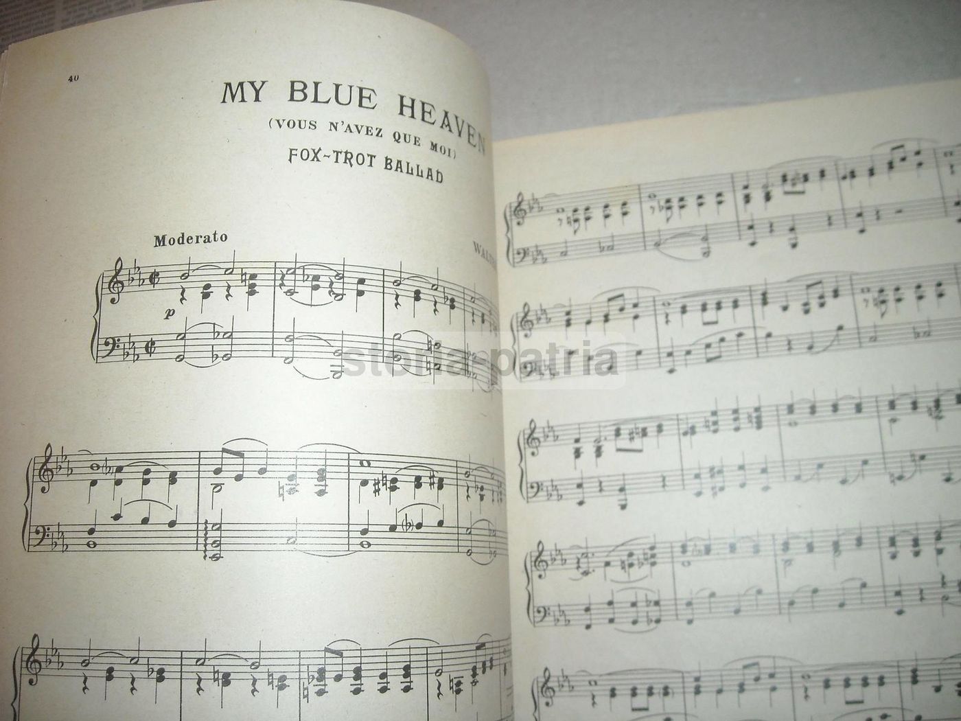 Spartiti Musicali Francis Day 1929: Tango, Jazz E Successi Internazionali