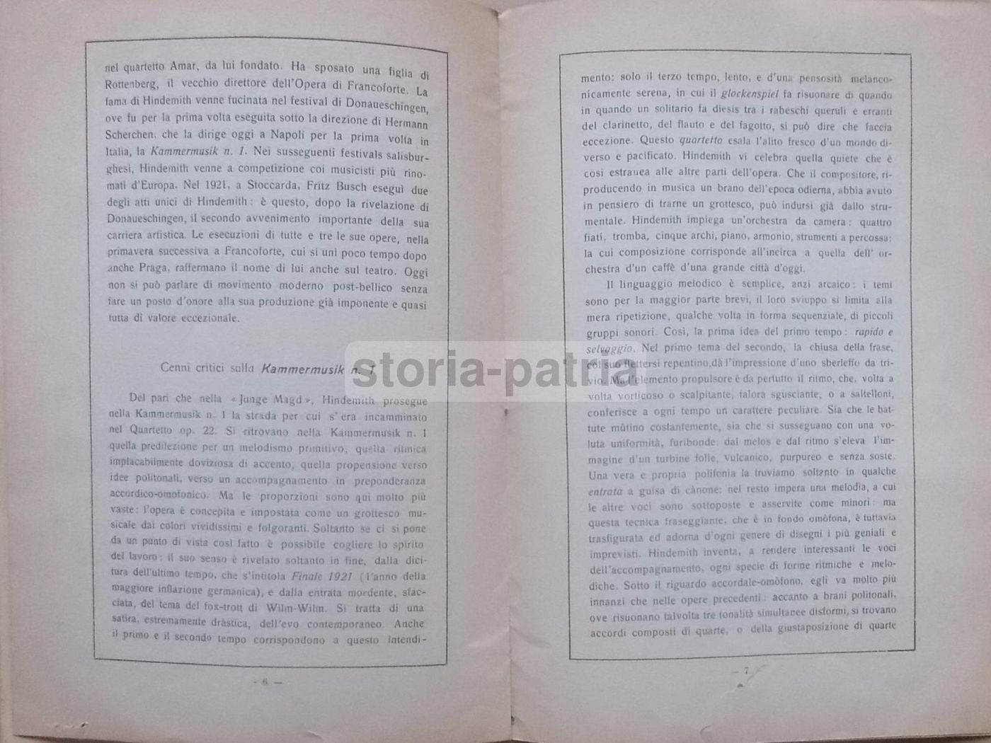 Programma Del Concerto Della Corporazione Delle Nuove Musiche, Napoli 1925