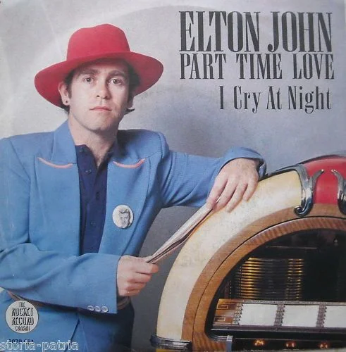 Vinyl Record Elton John, Part Time Love, Rocket Record Company, 1978