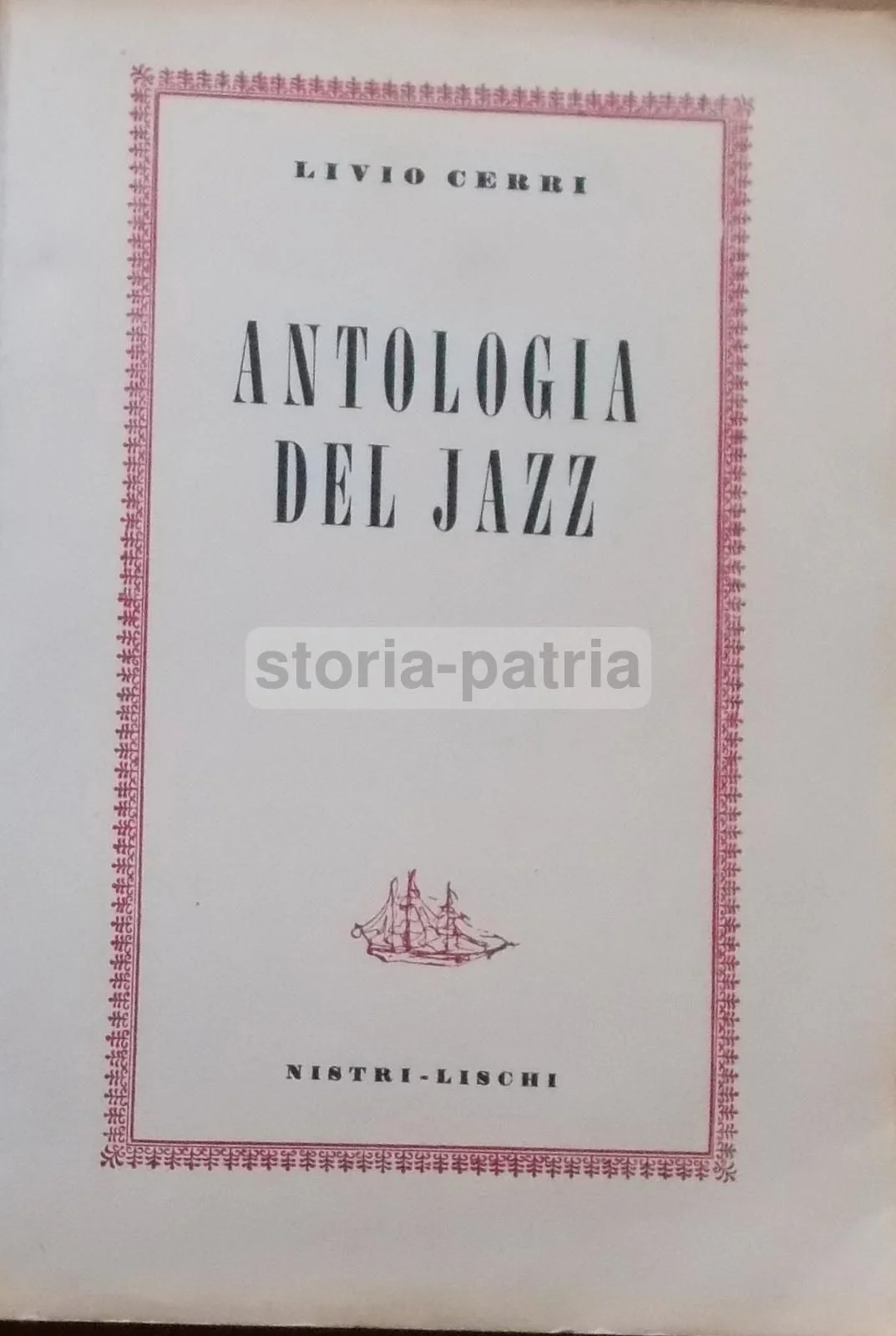 Antologia del Jazz di Livio Cerri, 1958