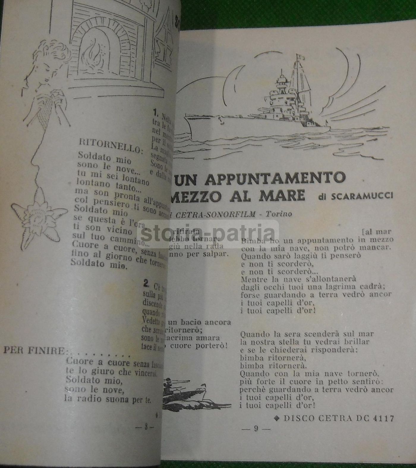 Canzoni Del Tempo Di Guerra, 1942: Rosanina, Vado Vinco E Torno