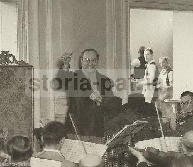 Fotografia Di Vincenzo Bellezza, Direttore d'Orchestra, Londra Circa 1936