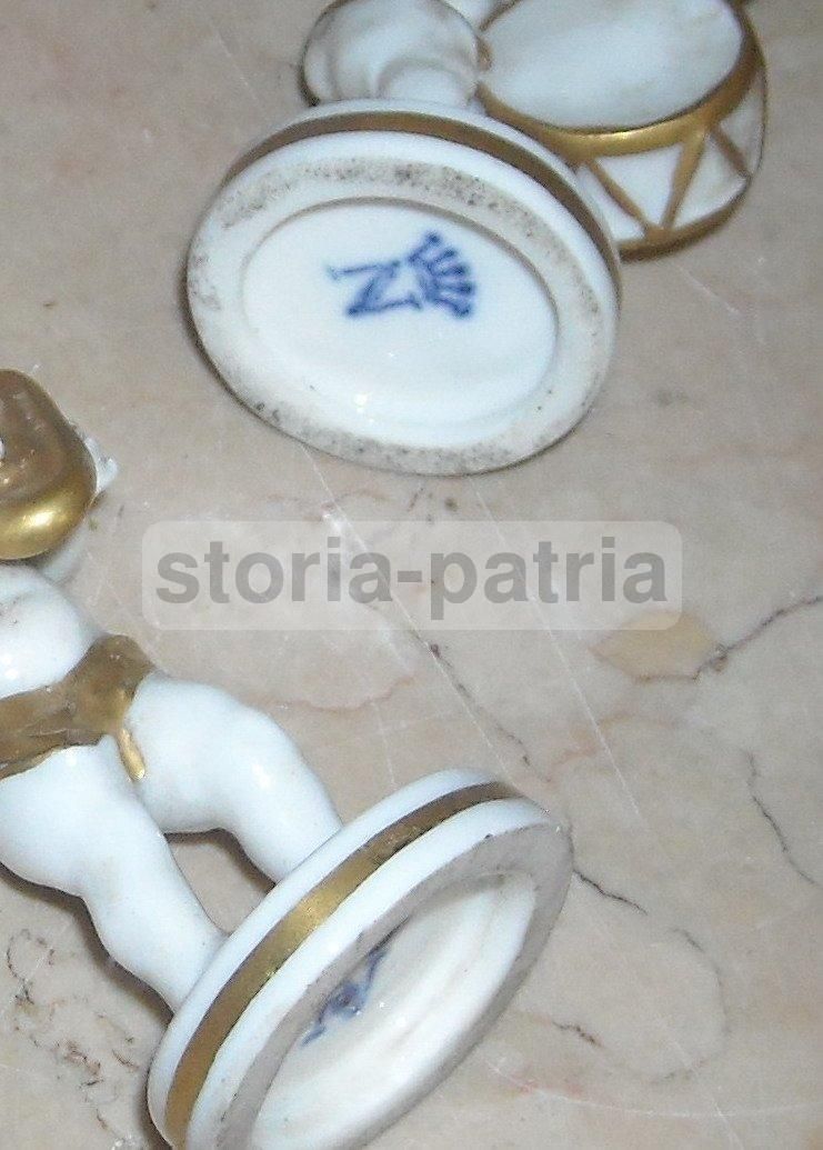 Quattro Sculture In Porcellana Capodimonte: Musicisti Di Un'Orchestra
