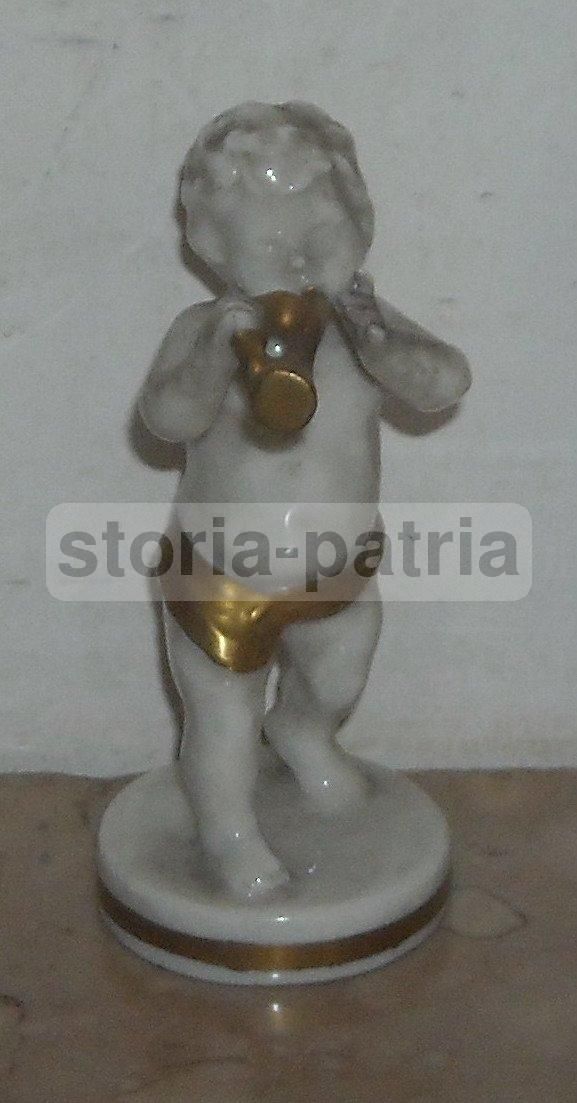 Quattro Sculture In Porcellana Capodimonte: Musicisti Di Un'Orchestra