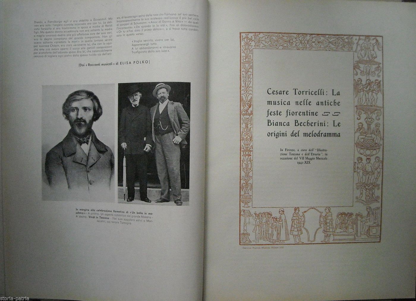 Maggio Musicale Fiorentino 1941   Illustrazione Toscana E Dell'Etruria