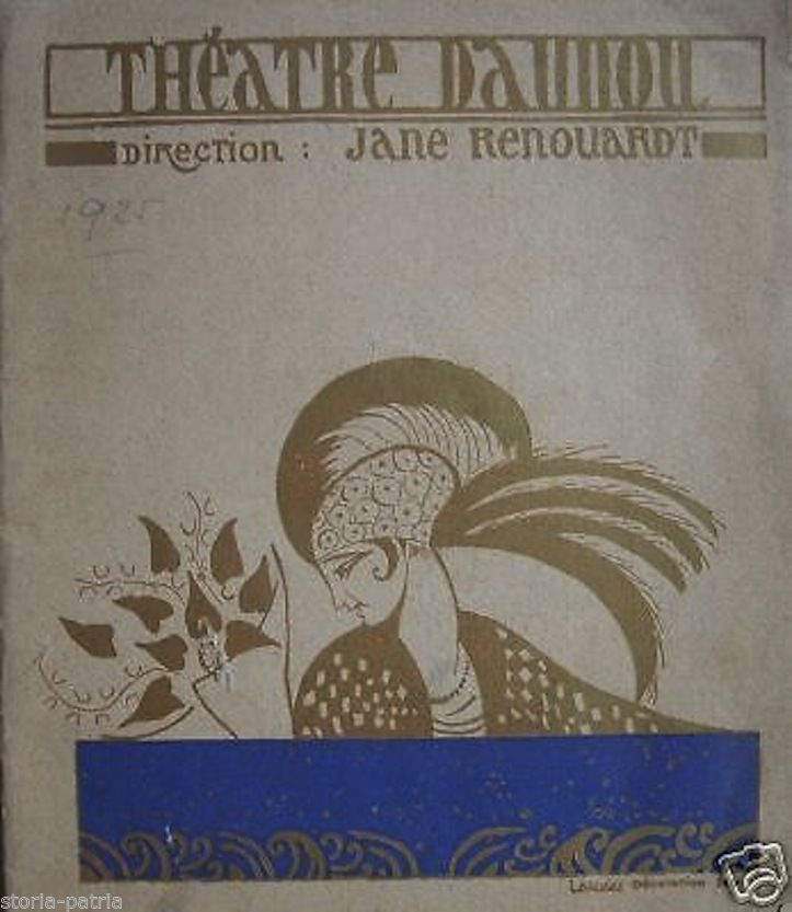 Teatro Daunou: Si Je Voulais Di Paul Géraldy E Robert Spitzer (1924)
