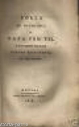 Bolla Di Scomunica Di Pio VII Contro Napoleone Bonaparte, 1815 Napoli