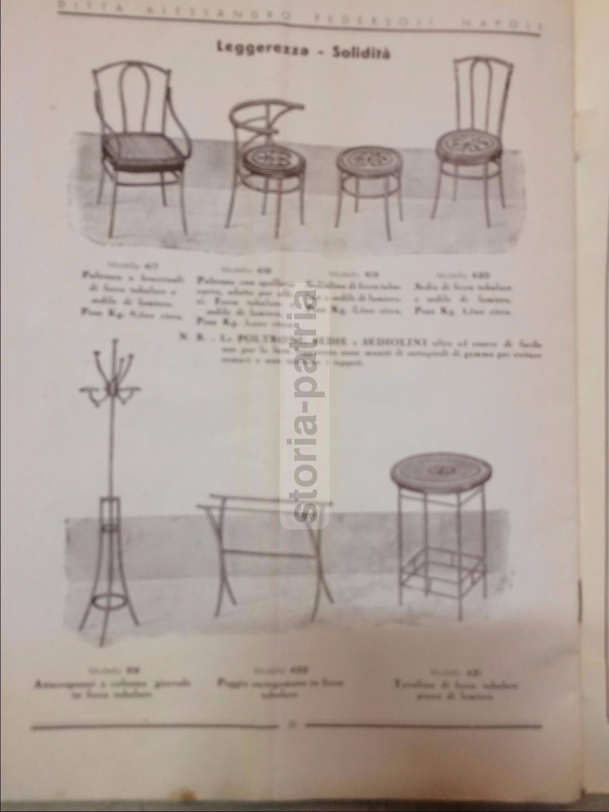 Catalogo Pedersoli: Letti In Ferro E Arredi Decò A Napoli (Anni '30)