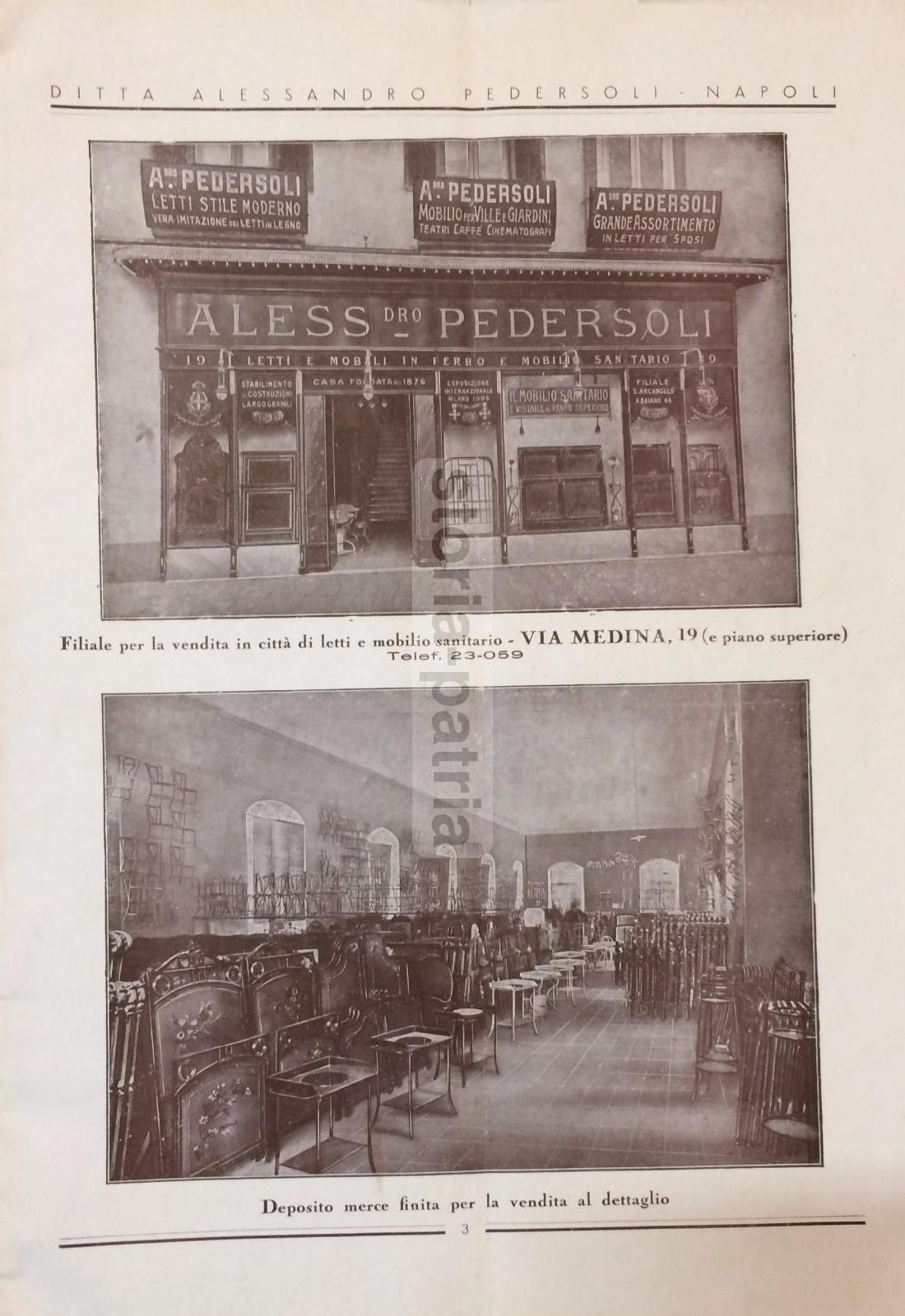 Catalogo Pedersoli: Letti In Ferro E Arredi Decò A Napoli (Anni '30)