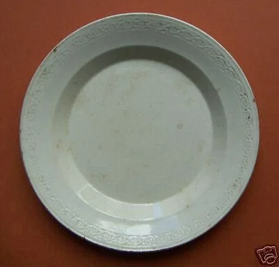 Piatto in Ceramica del Vecchio Giustiniani, Napoli, Xix Secolo