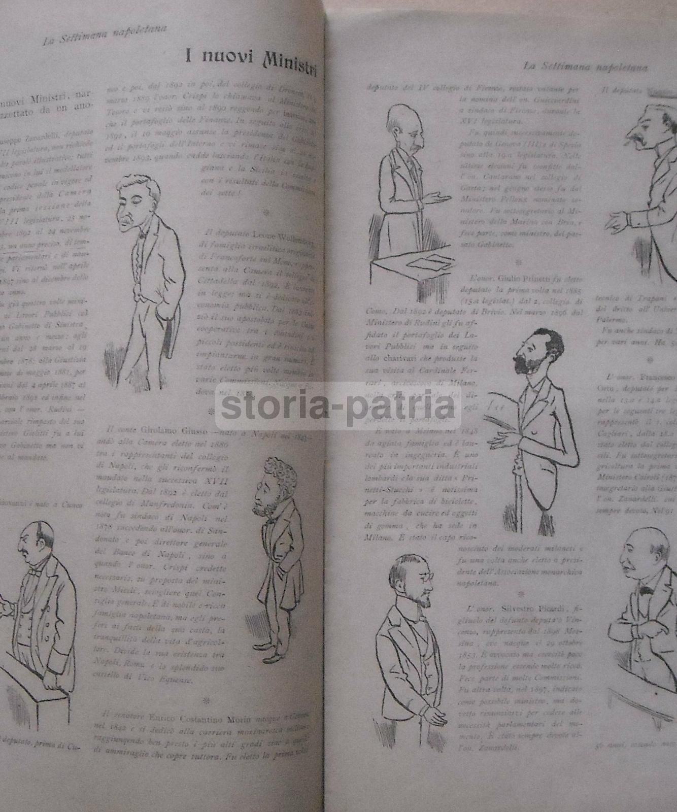 La Settimana Napoletana (1901). Rivista Di Politica, Arte E Teatro. Napoli
