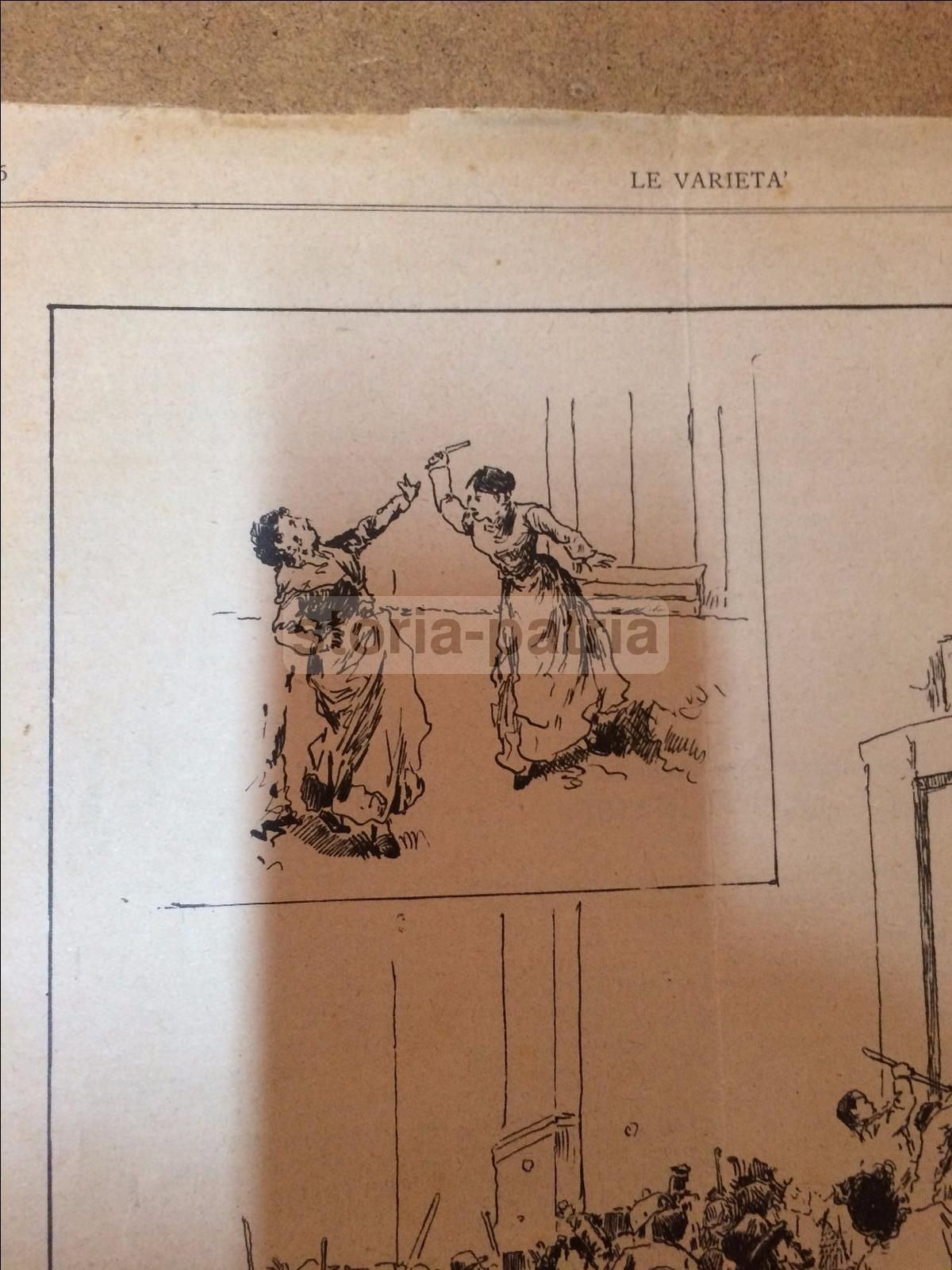 Le Varietà: Napoli, Giugno 1893. Rivista Con Monumento A Rubattino, Musica E Folklore