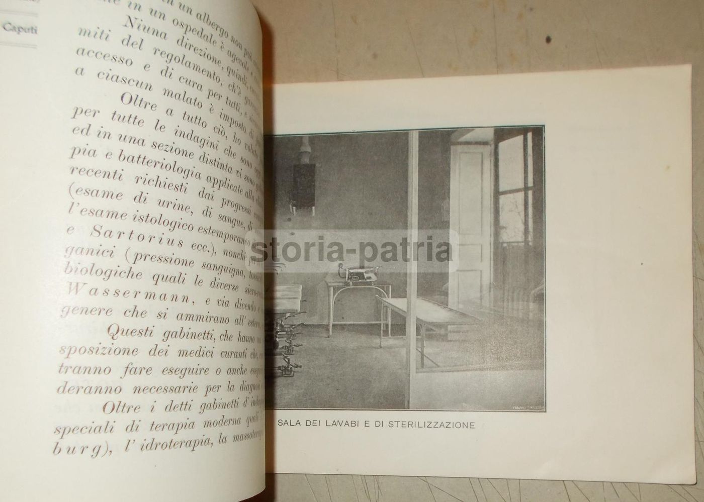 Casa Di Salute Caputi Napoli Capodimonte: Pubblicità Antica (circa 1900)