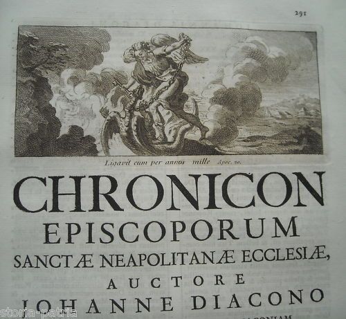 Chronicon Episcoporum Neapolitanae Ecclesiae, Ludovico Antonio Muratori, 1723