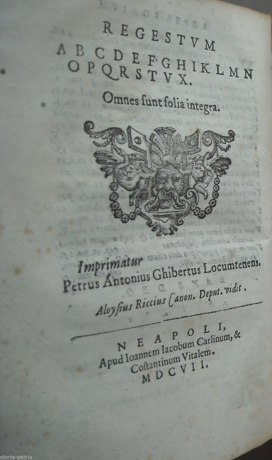 Concordia Fratrum, Mauritio de Alesio (Naples, 1607), Family Law