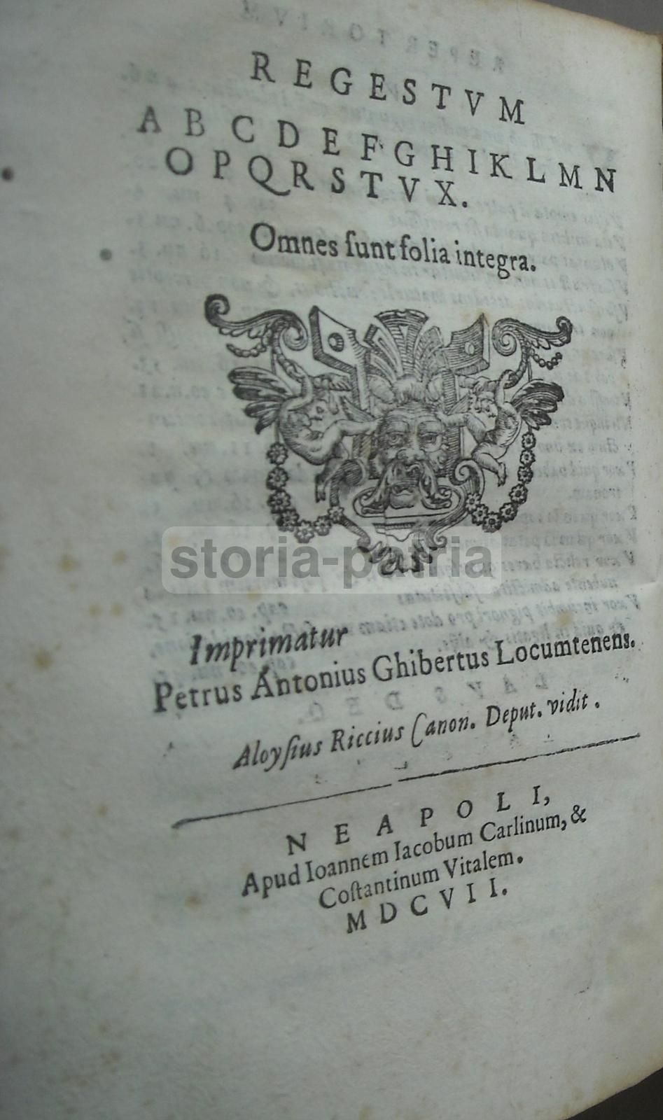 Concordia Fratrum, Mauritio De Alesio (Napoli, 1607)   Diritto Di Famiglia