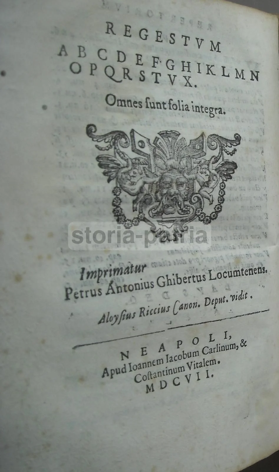 Concordia Fratrum, Mauritio de Alesio (Naples, 1607), Family Law