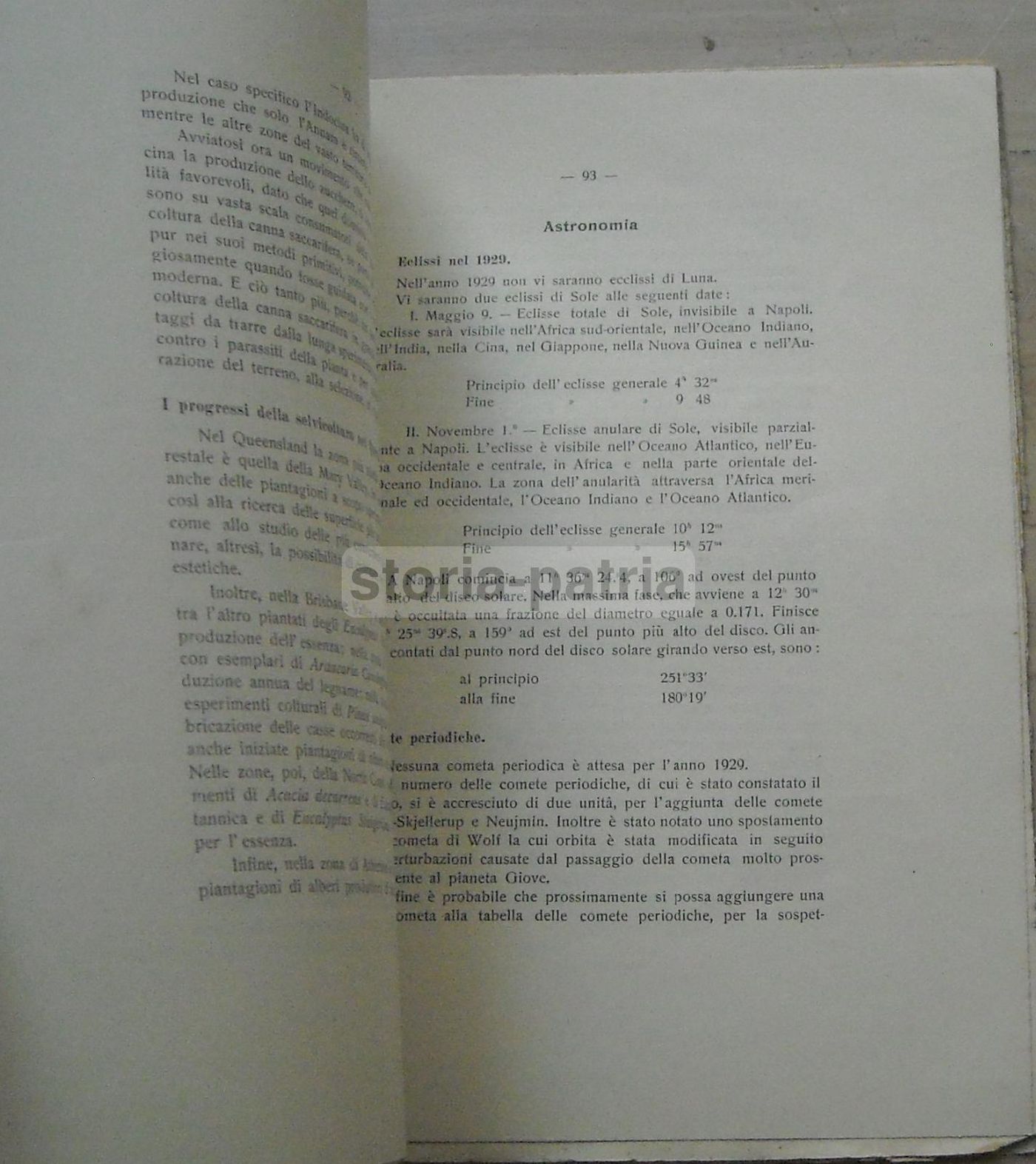 Rivista Di Fisica, Matematica E Scienze Naturali, Napoli, 1928