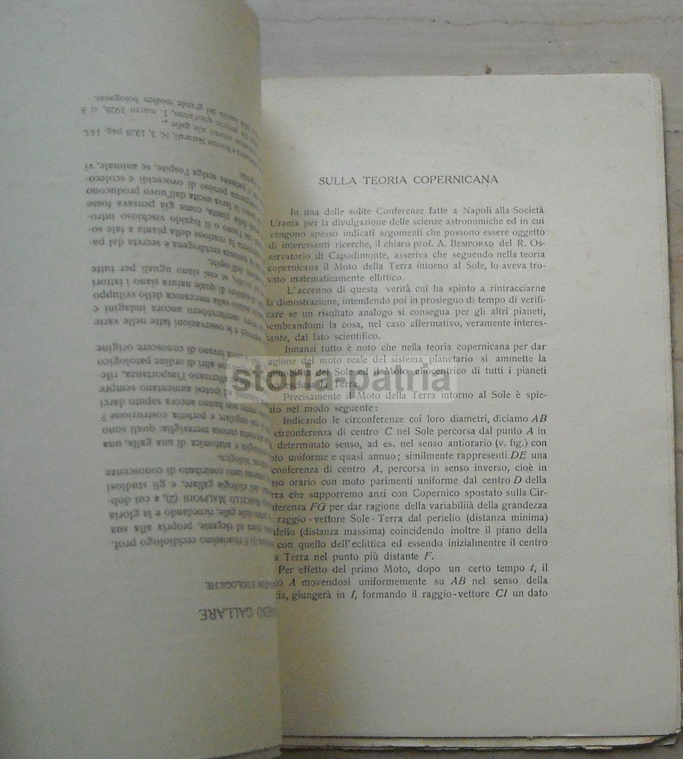 Rivista Di Fisica, Matematica E Scienze Naturali, Napoli, 1928