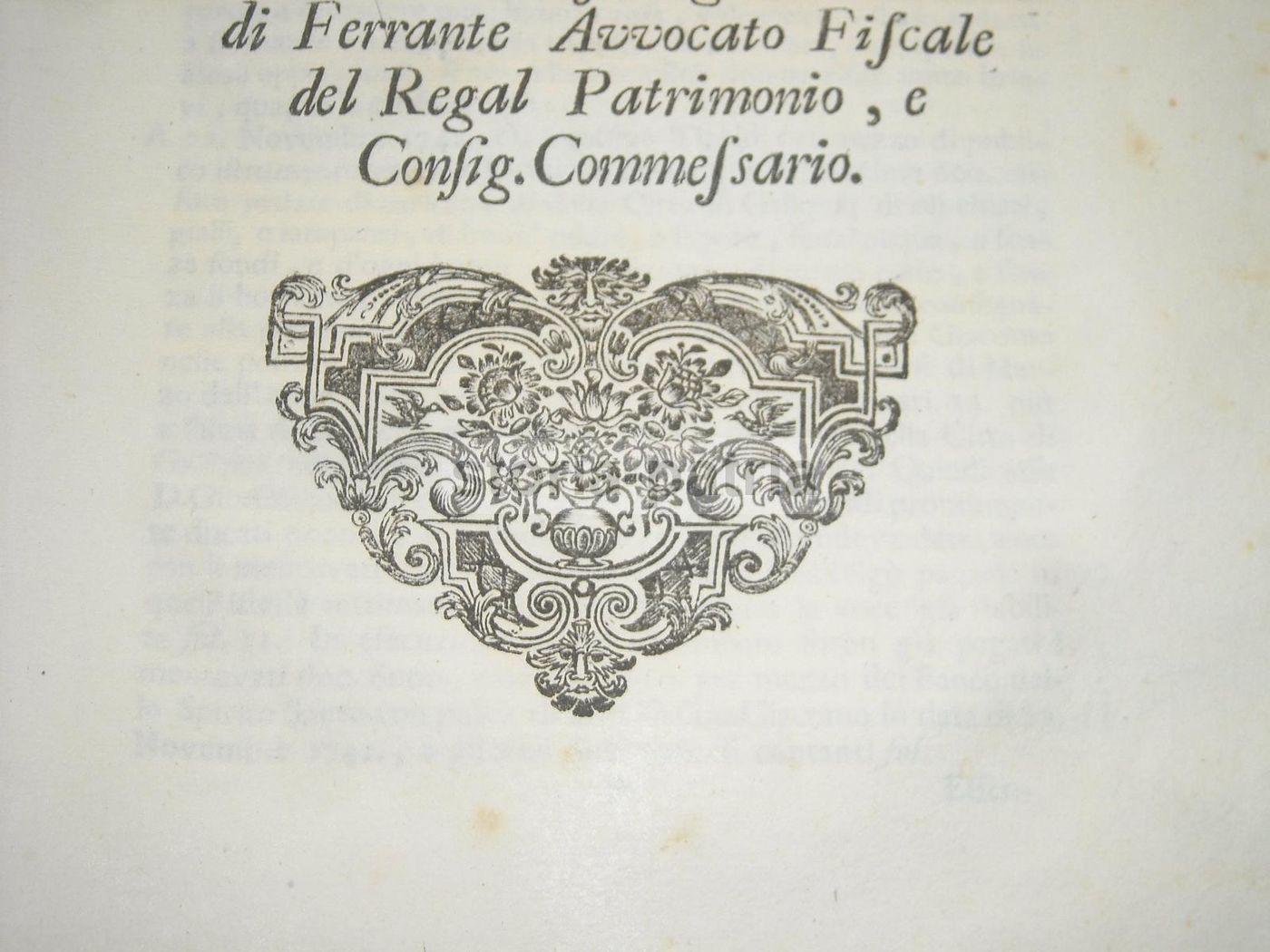 Dissertazione Giuridica Di Falco Tipaldi, Gallipoli E Napoli, 1744