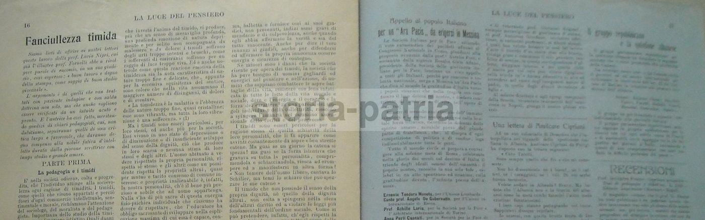 Alere Flammam 1911 Napoli: Rassegna Quindicinale Di Politica E Cultura