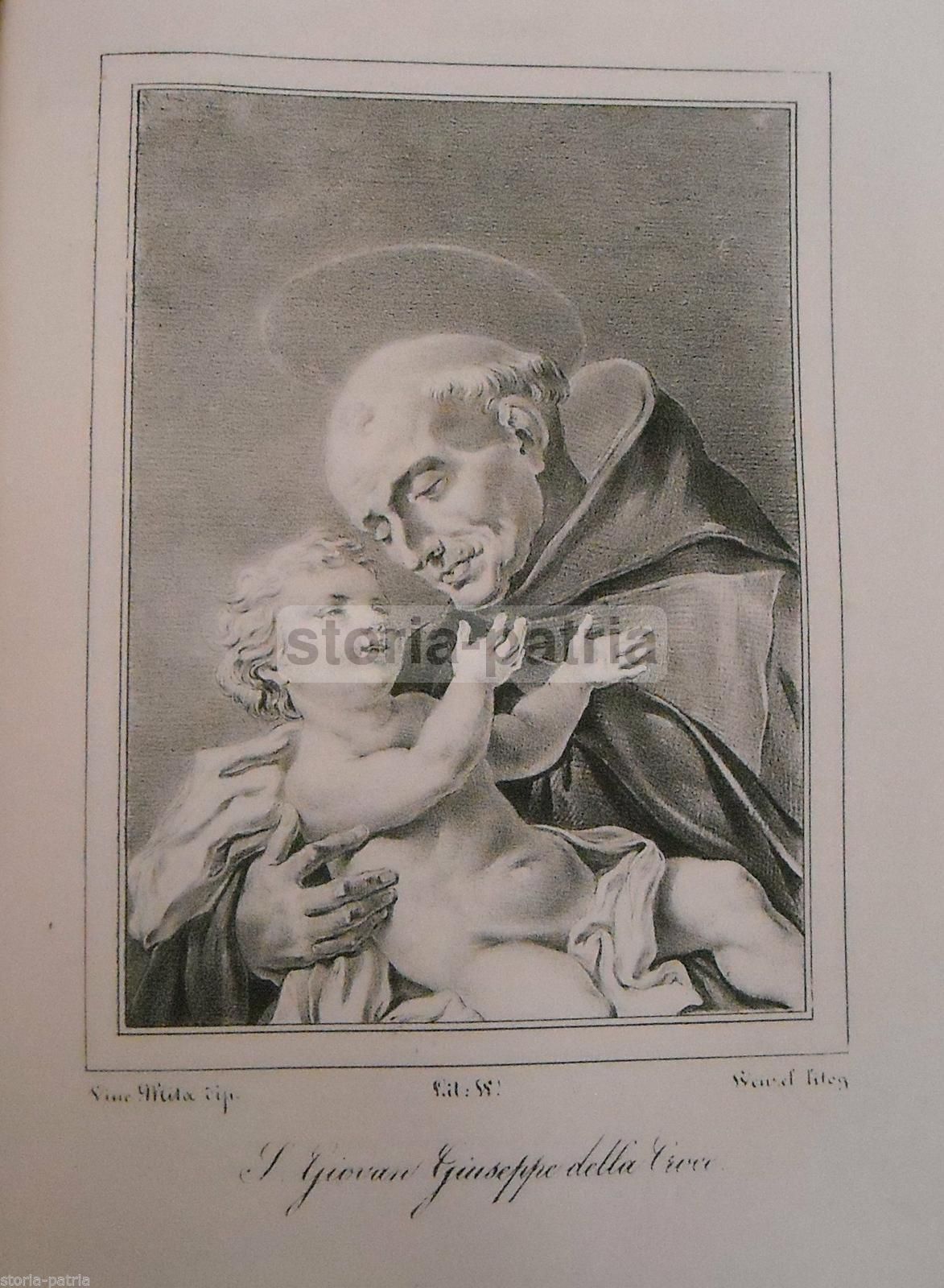San Giuseppe Della Croce. Litografia Wenzel Mita, Napoli E Ischia, 1840