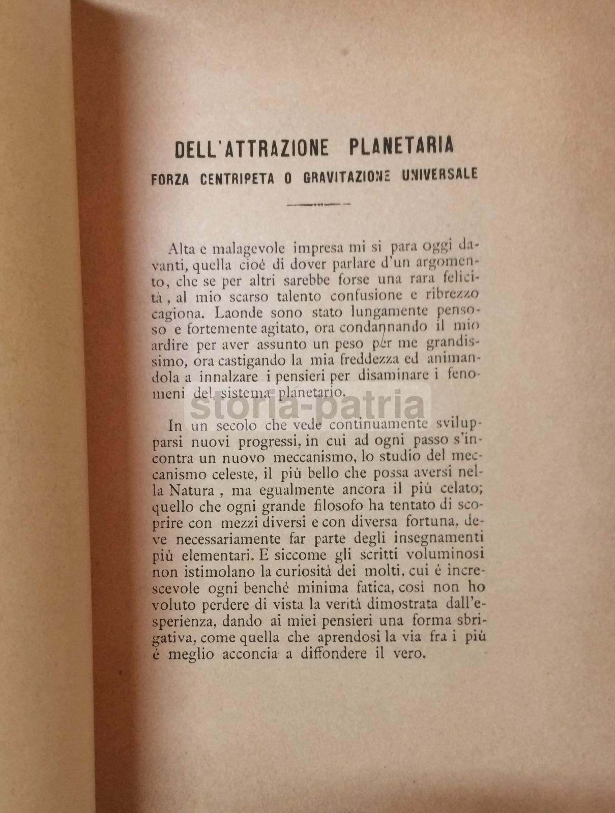 Borredon: Dell'Attrazione Planetaria (Gravitazione Universale), Napoli 1903