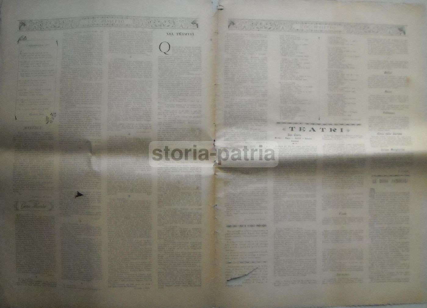 L'Occhialetto 1895: Rivista Artistica, Letteraria E Mondana Di Napoli