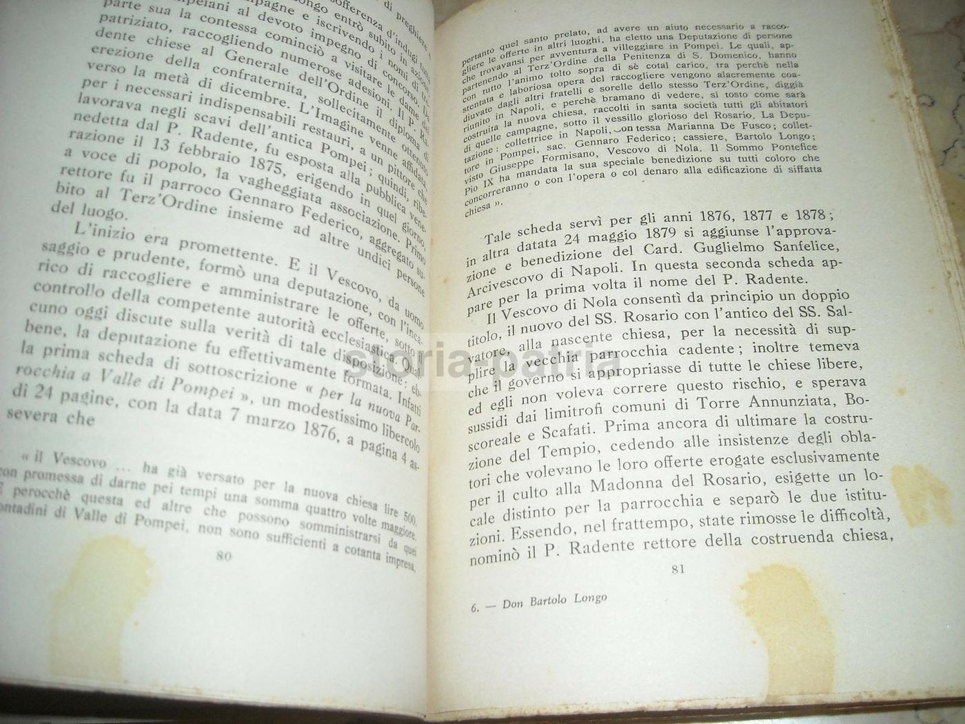 Don Bartolo Longo: Biografia Del Fondatore Del Santuario Di Pompei (1941)
