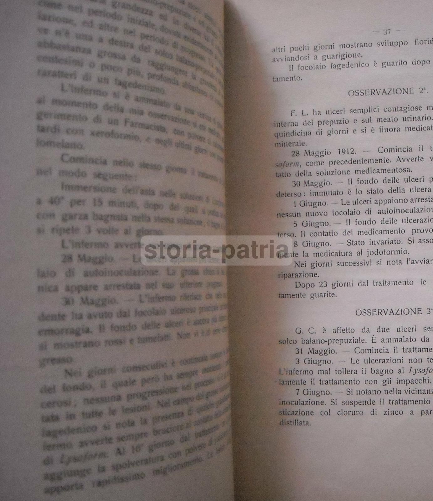 Lysoform In Dermosifilopatia Stanziale 1913 Napoli Dermatologia
