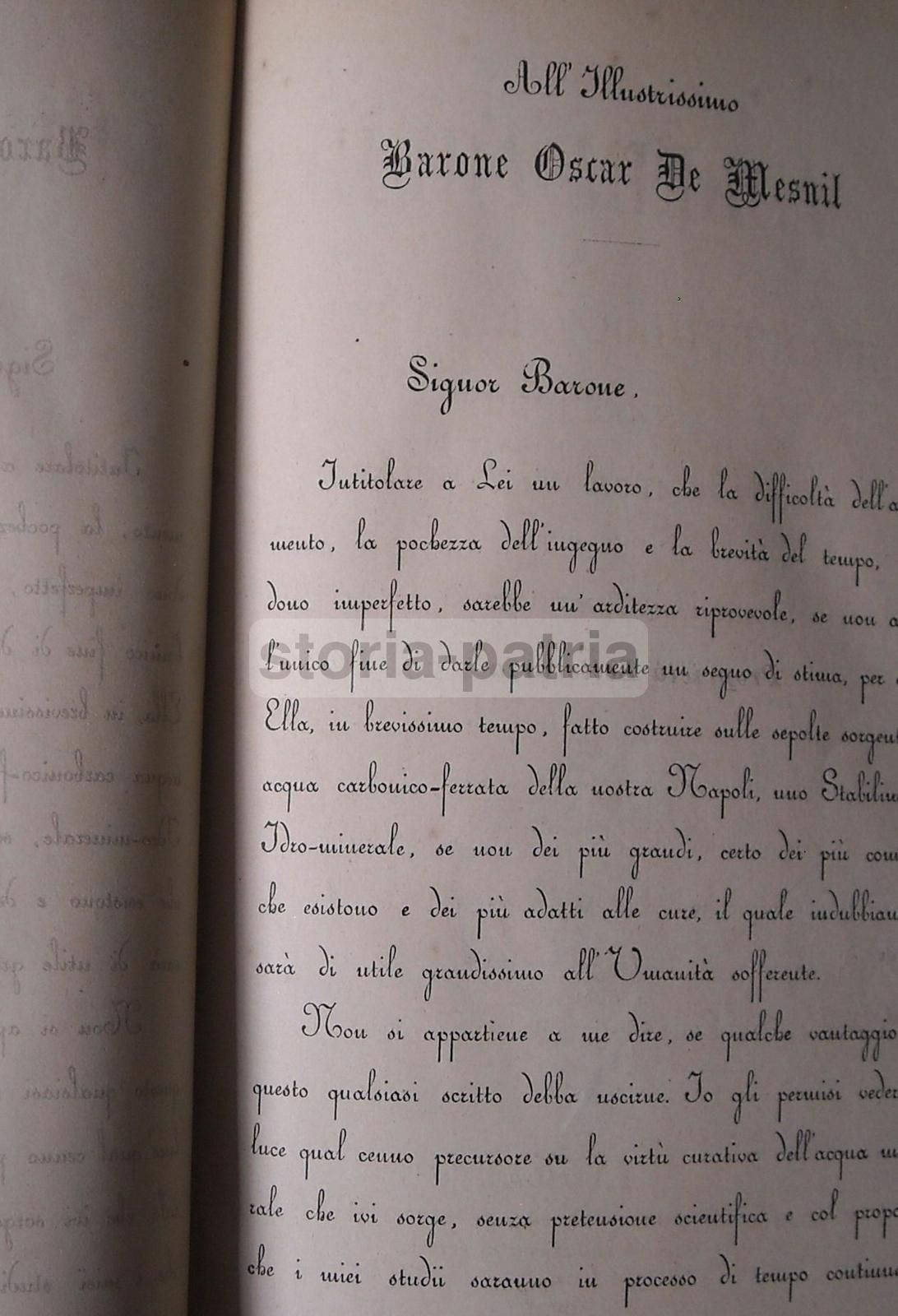 Guida Medica Acque Lucullane Chiatamone Napoli Romanelli 1879