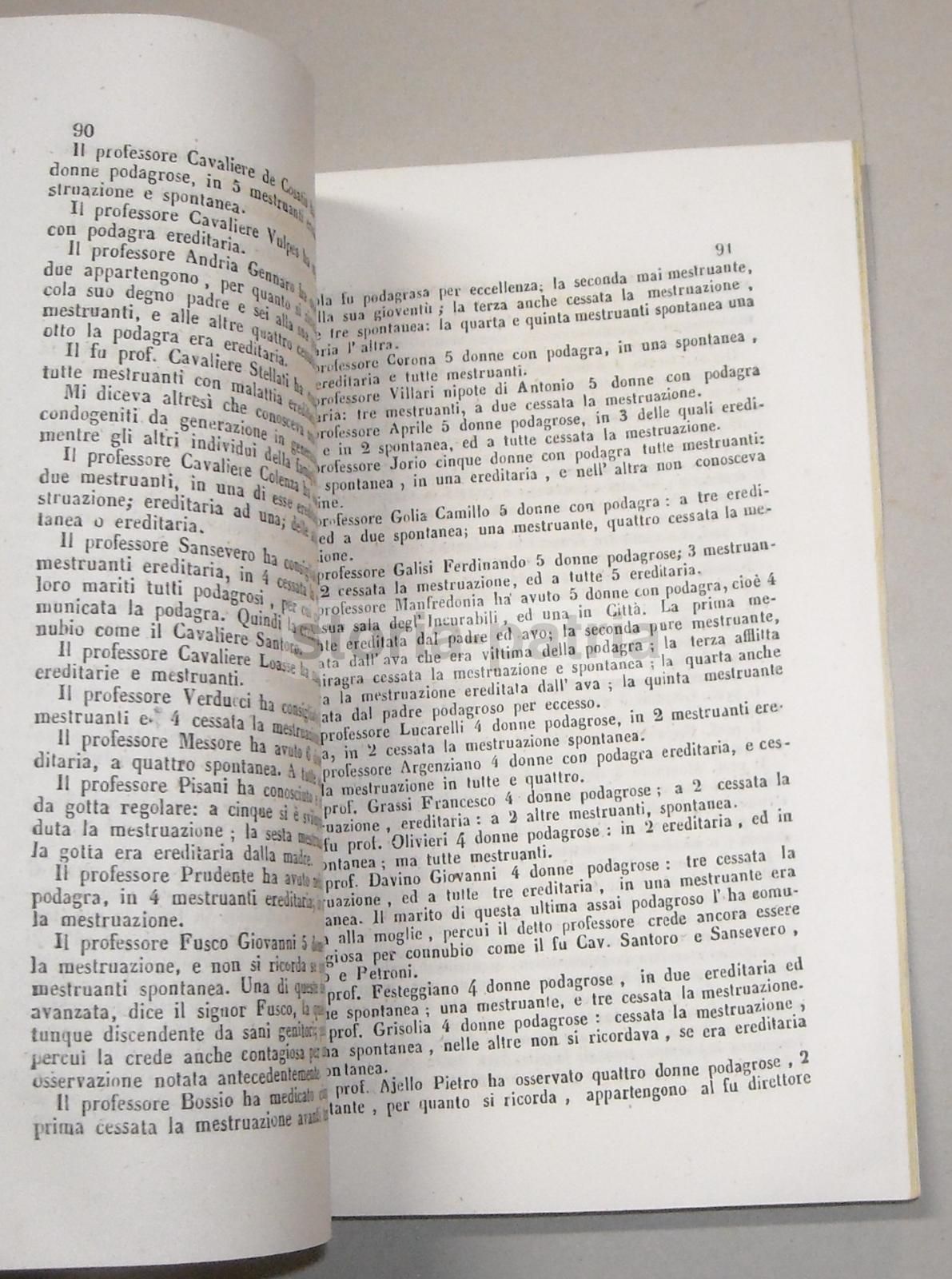 Bonparola, Lussazione Consecutiva, Napoli, 1853, Ortopedia E Medicina