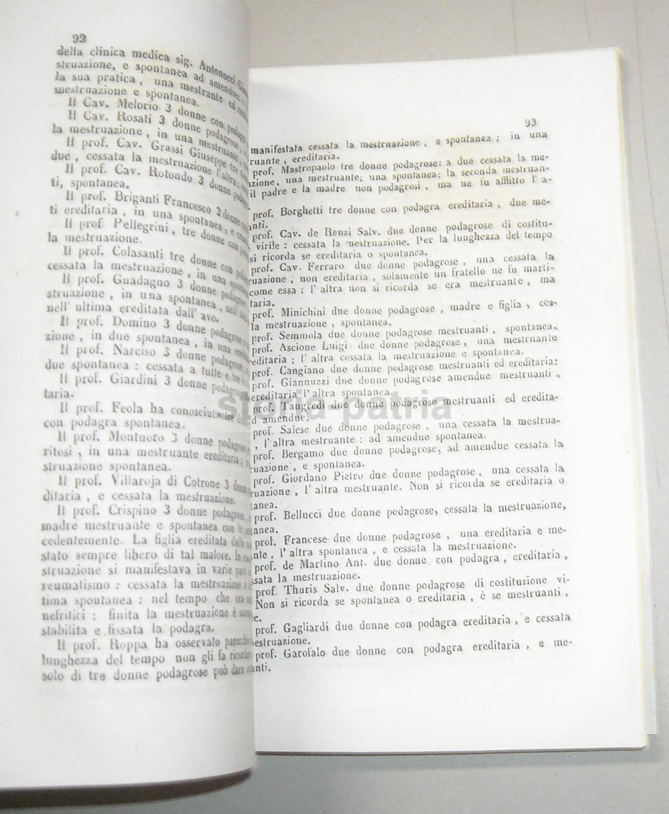 Bonparola, Lussazione Consecutiva, Napoli, 1853, Ortopedia E Medicina