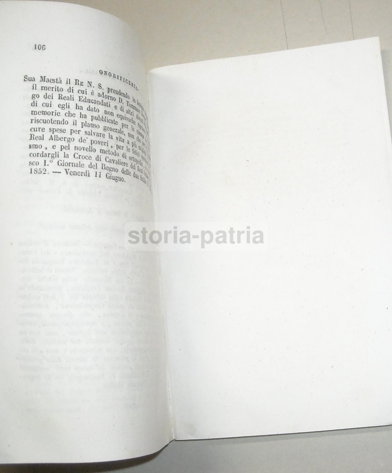 Bonparola, Lussazione Consecutiva, Napoli, 1853, Ortopedia E Medicina