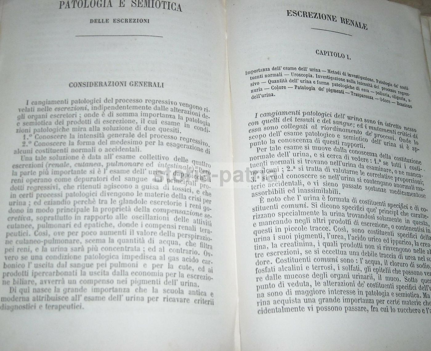 Elementi Di Patologia E Semiotica, Antonio De Martini, Napoli, 1869